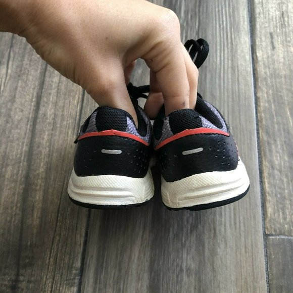 Nike Kids T-Run 5 443991-007 Multicolor Lace Up Sneakers Shoes Size 4c - Picture 6 of 9